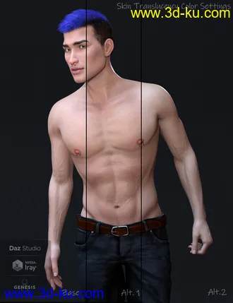 3D打印模型Mikhail for Genesis 8 Male的图片