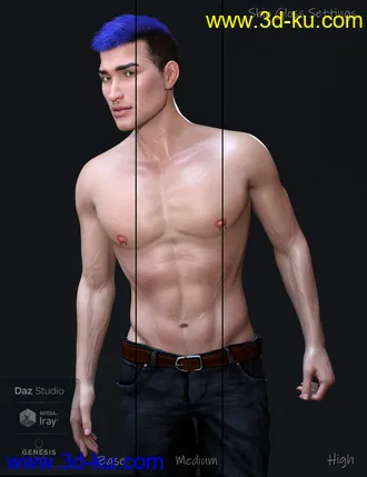 3D打印模型Mikhail for Genesis 8 Male的图片