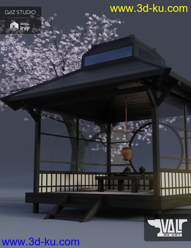 Modern Tea Room模型的图片1