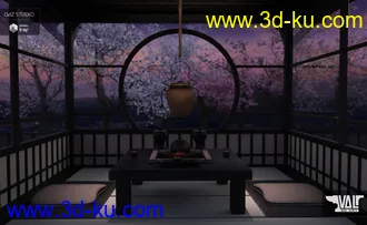 3D打印模型Modern Tea Room的图片