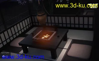 3D打印模型Modern Tea Room的图片