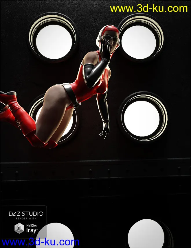 Modular Sci-Fi Wall Lights模型的图片6