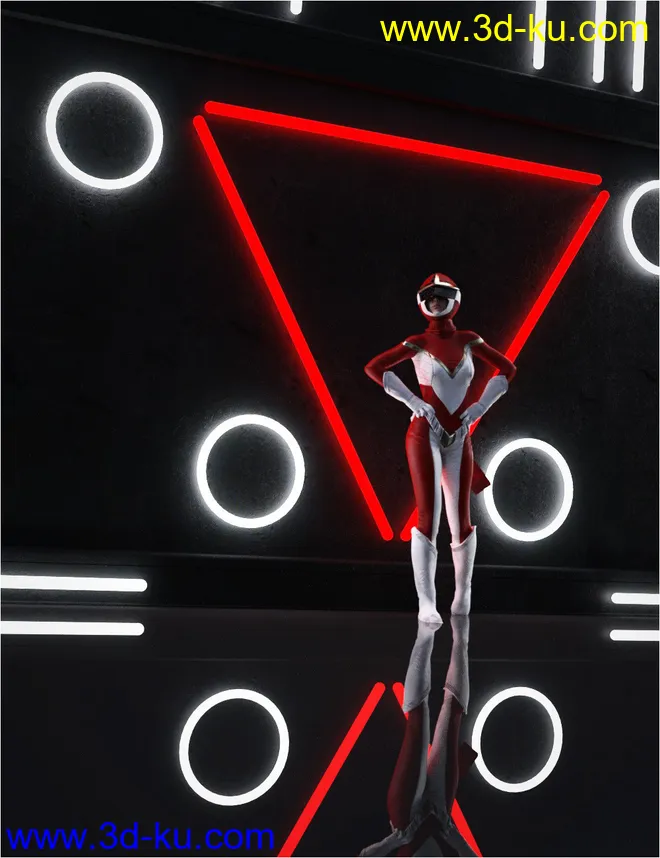 Modular Sci-Fi Wall Lights模型的图片9