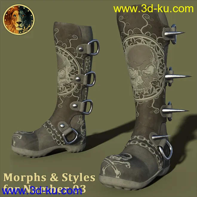 Morphs and Styles for Number 03模型的图片1