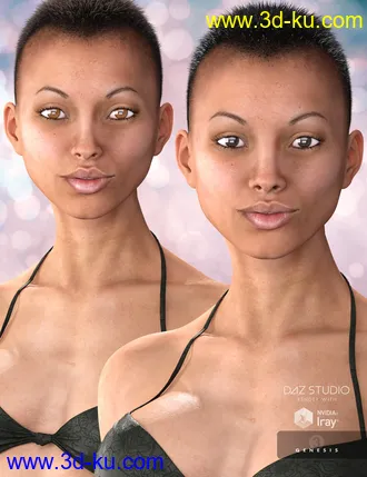 3D打印模型Mst Calli for Genesis 3 Female的图片