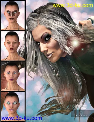 3D打印模型Mst Calli for Genesis 3 Female的图片
