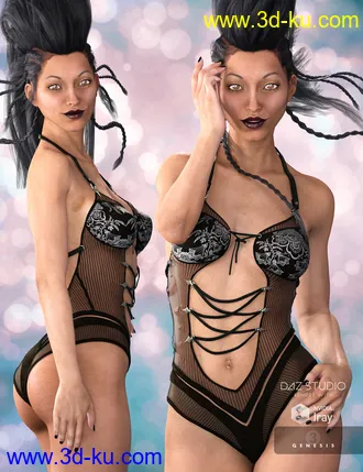 3D打印模型Mst Calli for Genesis 3 Female的图片