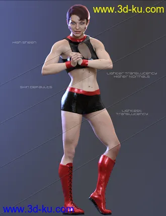 3D打印模型Mst Lady TKO for Kayo 8的图片