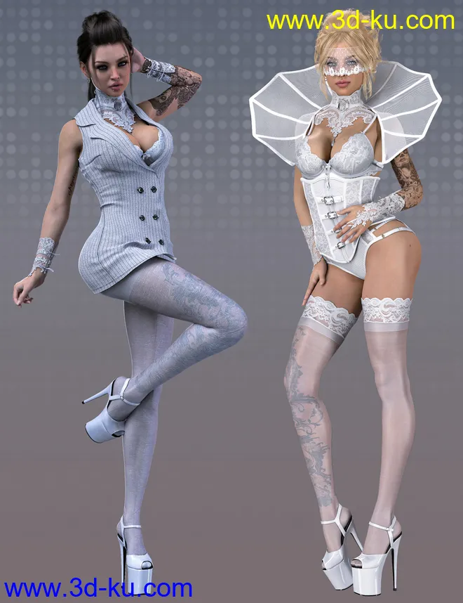 Mystique 2 for Genesis 8 Female(s)模型的图片5