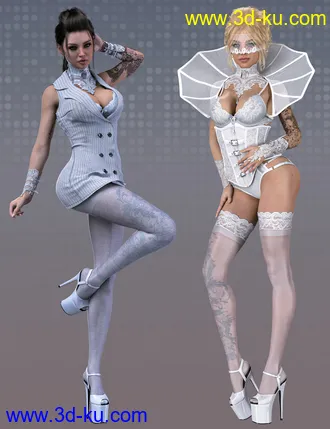 3D打印模型Mystique 2 for Genesis 8 Female(s)的图片