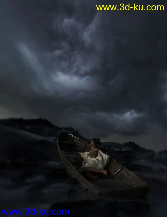Orestes Iray HDRI Skydomes - Angry Heavens模型的图片1