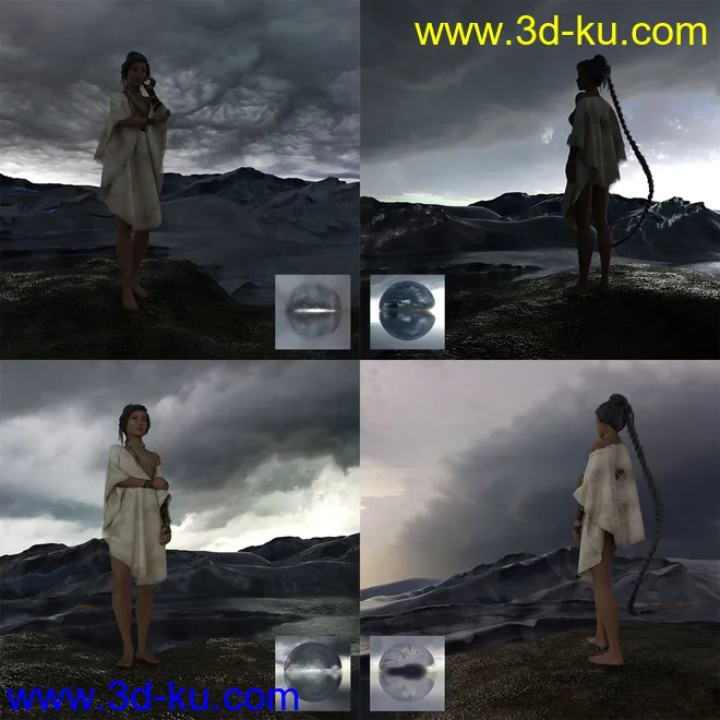 Orestes Iray HDRI Skydomes - Angry Heavens模型的图片2