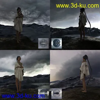 3D打印模型Orestes Iray HDRI Skydomes - Angry Heavens的图片