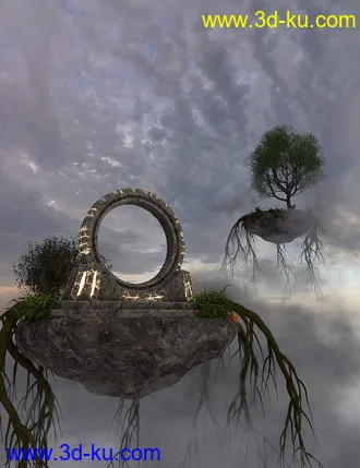 3D打印模型Orestes Iray HDRI Skydomes - Angry Heavens的图片