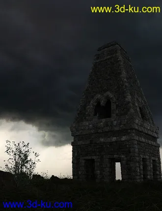 3D打印模型Orestes Iray HDRI Skydomes - Angry Heavens的图片