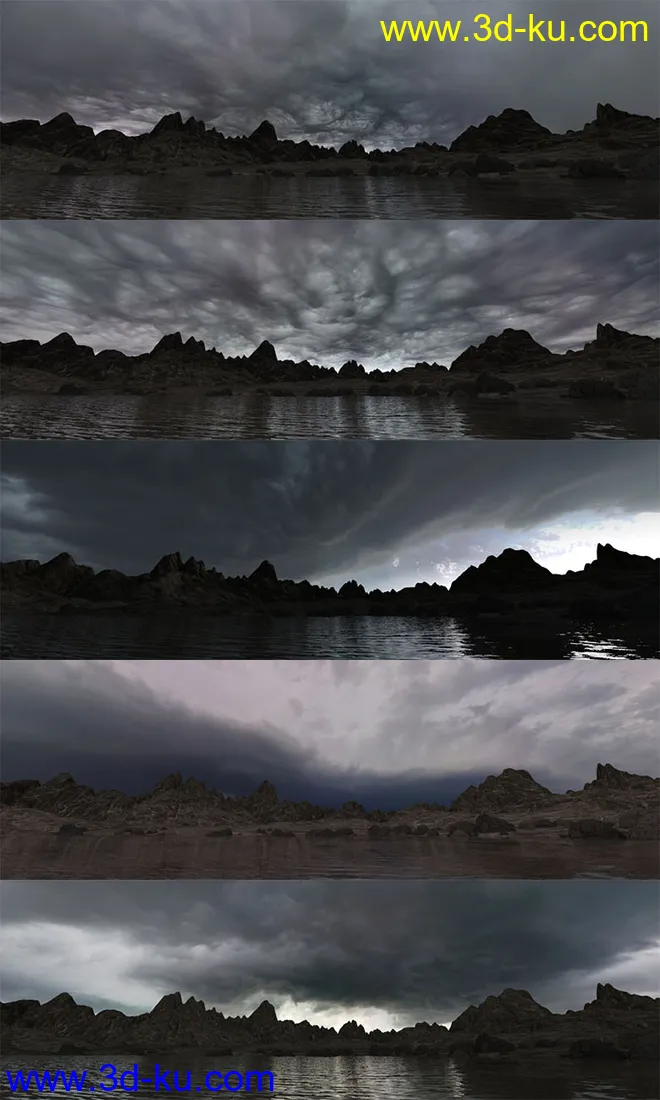 Orestes Iray HDRI Skydomes - Angry Heavens模型的图片12