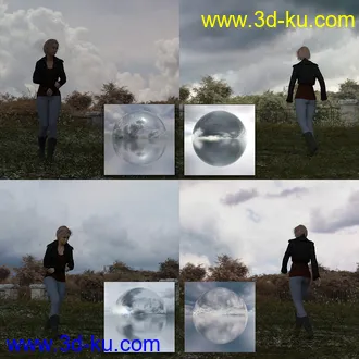 3D打印模型Orestes Iray HDRI Skydomes - Brooding的图片