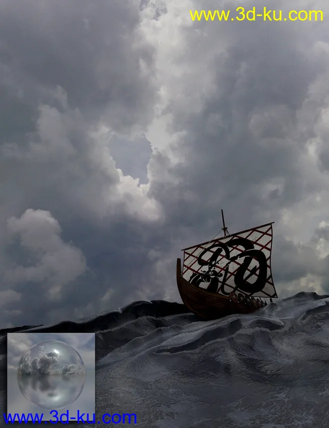 Orestes Iray HDRI Skydomes - Brooding模型的图片6