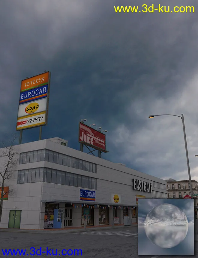 Orestes Iray HDRI Skydomes - Brooding模型的图片8