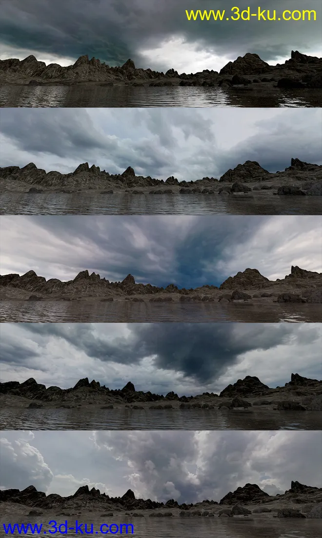 Orestes Iray HDRI Skydomes - Brooding模型的图片9