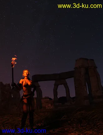 3D打印模型Orestes Iray HDRI Skydomes - Darkest Night的图片