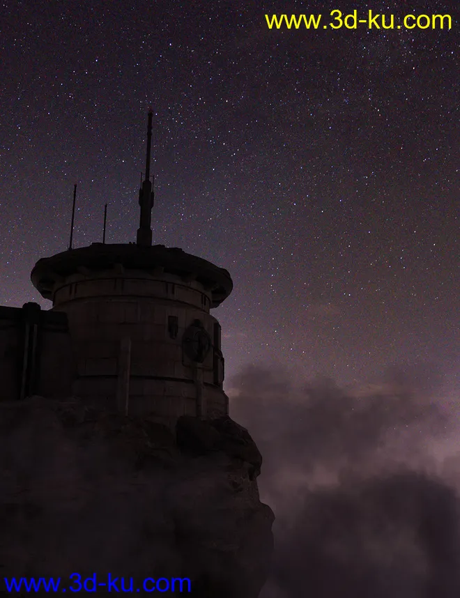 Orestes Iray HDRI Skydomes - Darkest Night模型的图片4