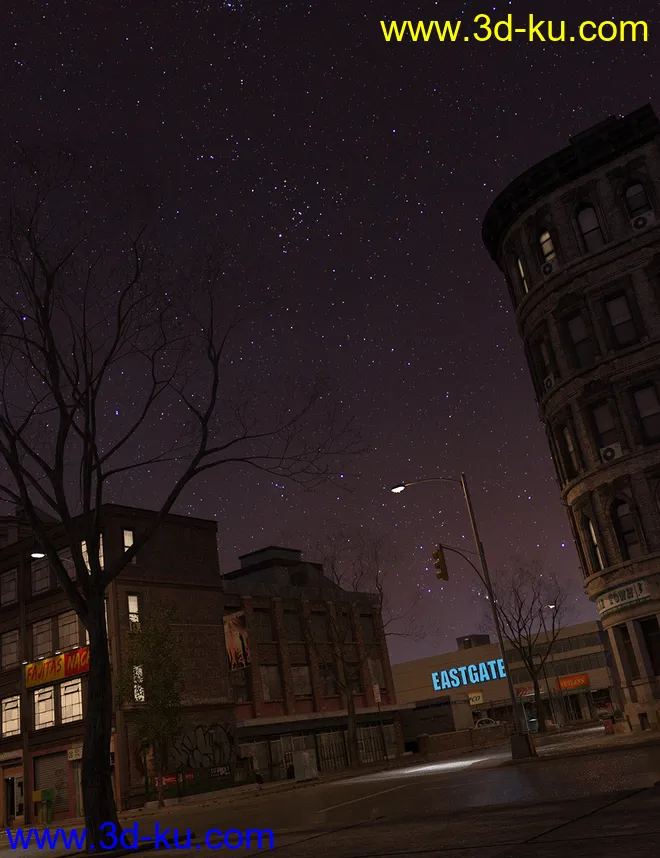 Orestes Iray HDRI Skydomes - Darkest Night模型的图片5