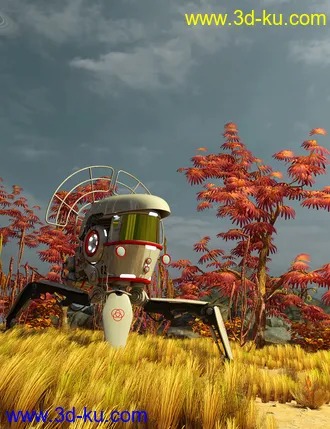 3D打印模型Orestes Iray HDRI Skydomes - Oblivion的图片