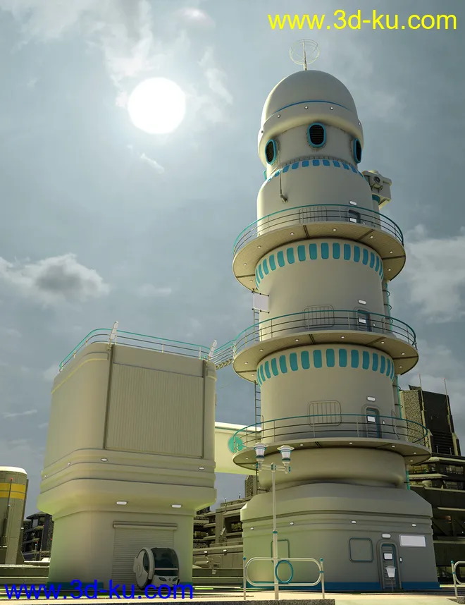 Orestes Iray HDRI Skydomes - Oblivion模型的图片7