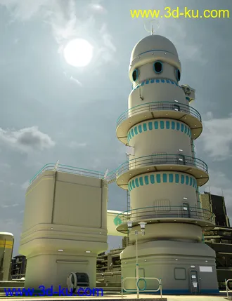 3D打印模型Orestes Iray HDRI Skydomes - Oblivion的图片