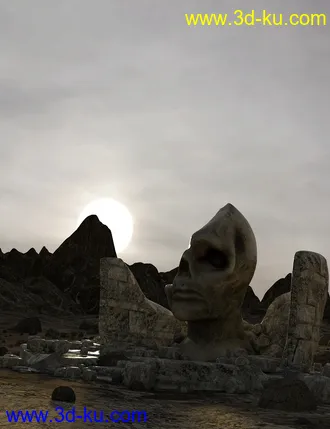 3D打印模型Orestes Iray HDRI Skydomes - Oblivion的图片