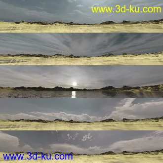 3D打印模型Orestes Iray HDRI Skydomes - Oblivion的图片