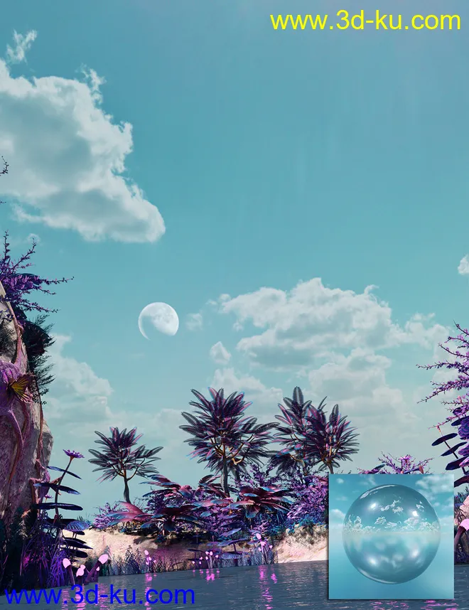 Orestes Iray HDRI Skydomes - Twin Suns of Durnn模型5 Orestes Iray HDRI Skydomes - Twin Suns of Durnn模型的图片5