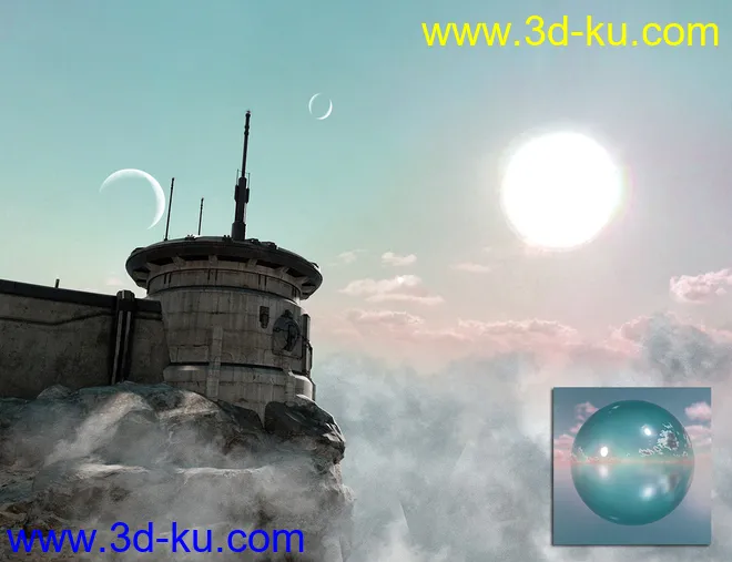 Orestes Iray HDRI Skydomes - Twin Suns of Durnn模型8 Orestes Iray HDRI Skydomes - Twin Suns of Durnn模型的图片8