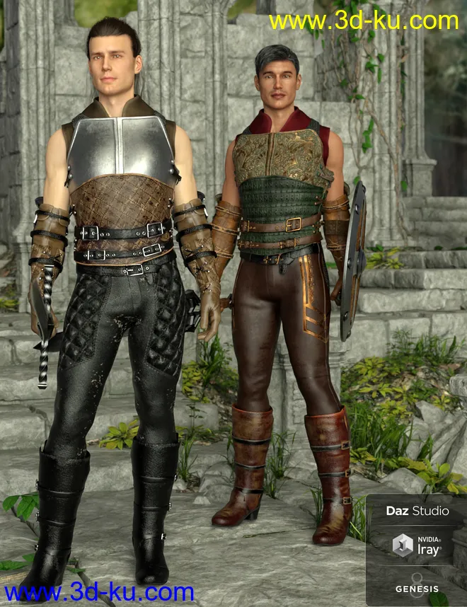 Paladin of Solitude Outfit Textures模型的图片1