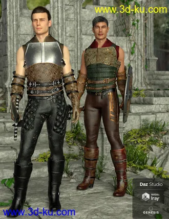 3D打印模型Paladin of Solitude Outfit Textures的图片