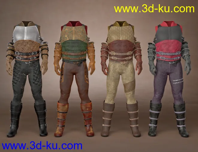 Paladin of Solitude Outfit Textures模型的图片6