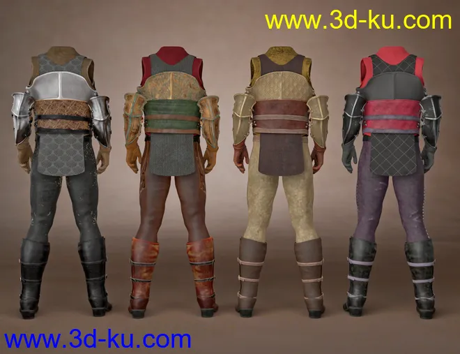 Paladin of Solitude Outfit Textures模型的图片7