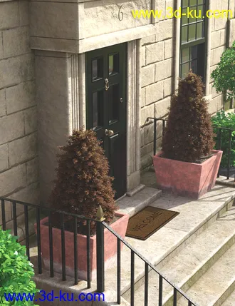 3D打印模型Predatron Ornamental Trees and Bushes的图片