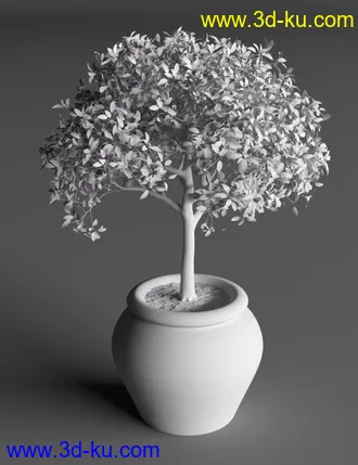 3D打印模型Predatron Ornamental Trees and Bushes的图片