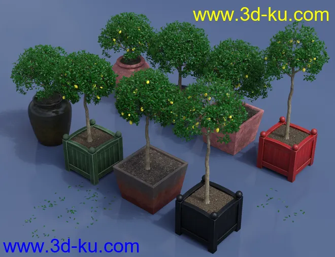 Predatron Ornamental Trees and Bushes模型的图片8