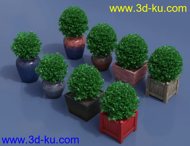 Predatron Ornamental Trees and Bushes模型的图片10