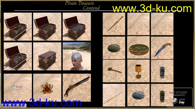 PW Pirate Treasure模型的图片3