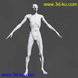 3D打印模型Raven Mocker HD for Genesis 8 Male的图片