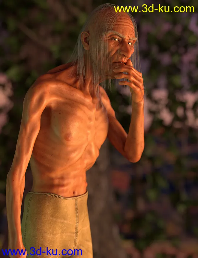 Raven Mocker HD for Genesis 8 Male模型的图片3