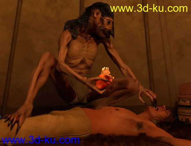 Raven Mocker HD for Genesis 8 Male模型的图片10