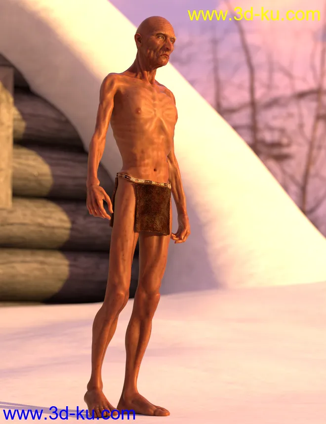 Raven Mocker HD for Genesis 8 Male模型的图片11