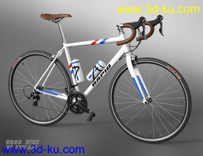 Road Bike and Poses for Genesis 3 and 8模型的图片5