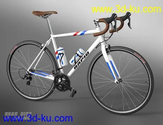 3D打印模型Road Bike and Poses for Genesis 3 and 8的图片