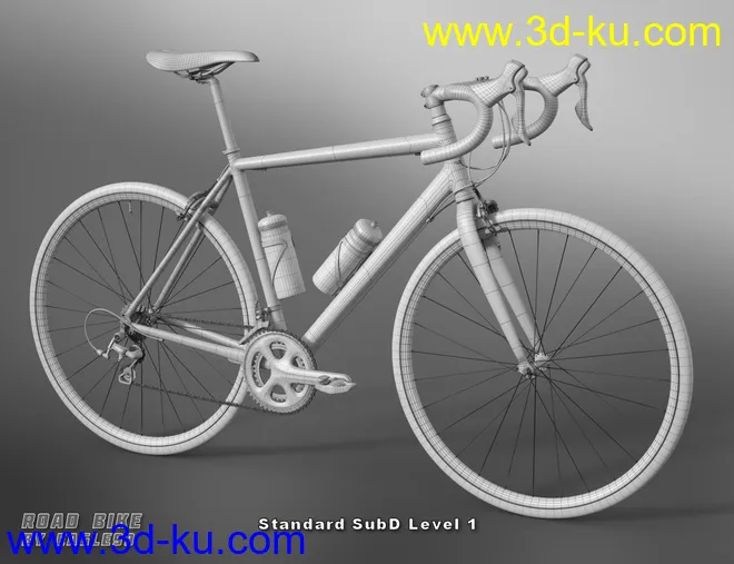 Road Bike and Poses for Genesis 3 and 8模型的图片10